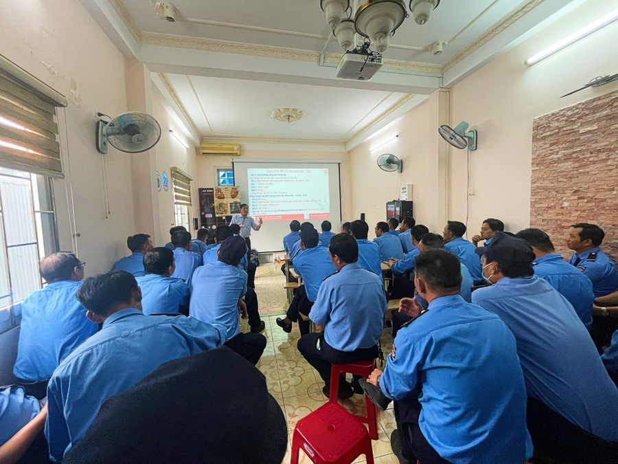 Đào tạo các kỹ năng sơ cấp cứu cần thiết cho nhân viên bảo vệ