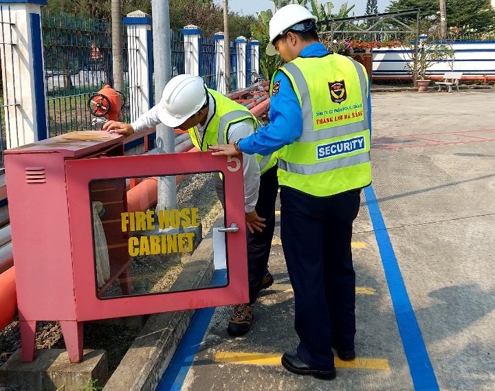 Quy trình xử lý cháy nổ của nhân viên bảo vệ